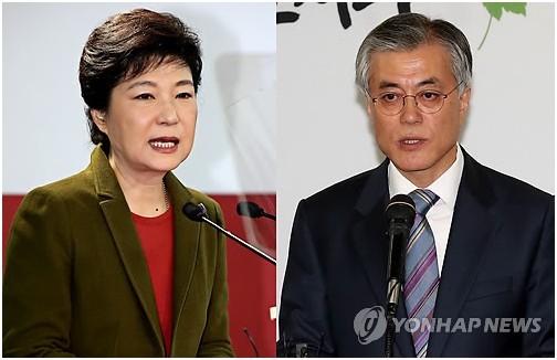 韓國總統候選人展開最后8天拉票決戰難辨勝負