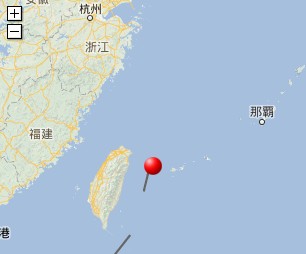 先島群島海域發生4.8級地震震源深度51公里