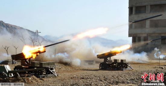 金正恩視察軍隊實戰(zhàn)演習(xí)強調(diào)保持高度動員狀態(tài)