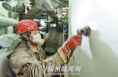 造船業的“夜間美容師”