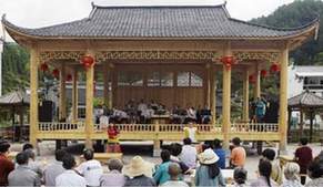 泰寧：“水趣崇際”上清古戲臺啟用助推鄉村旅游