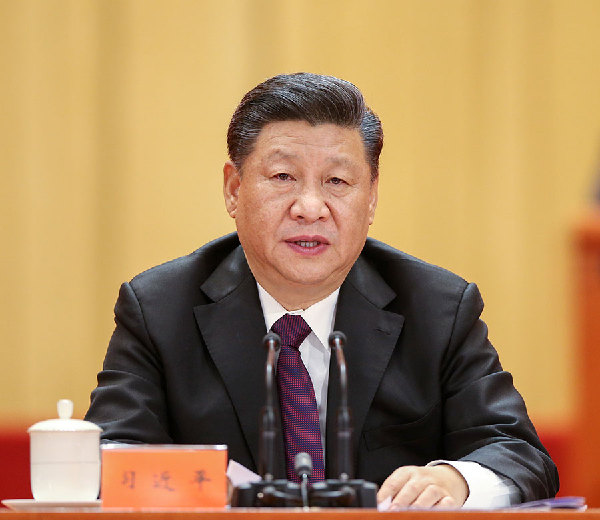 12月18日，慶祝改革開放40周年大會在北京人民大會堂隆重舉行。中共中央總書記、國家主席、中央軍委主席習近平在大會上發表重要講話。 （新華社記者 姚大偉 攝）