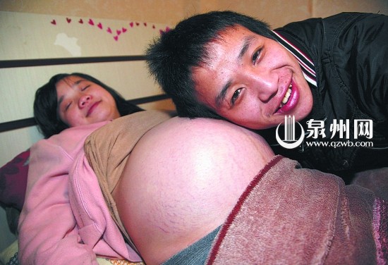 網戀夫妻艱難孕育五胞胎多家醫院拒為其分娩（圖）