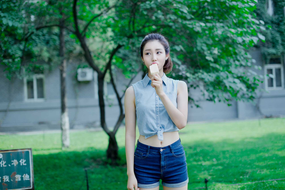 雪糕校花網絡走紅 盤點意外走紅的高校美女（組圖）