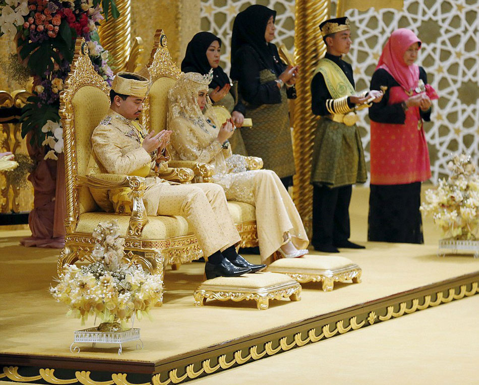 文萊王子大婚現場